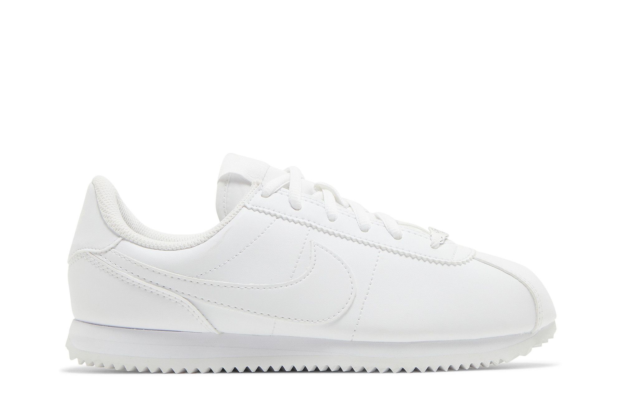 Pre-owned Nike Cortez Basic Sl Gs 'triple White'