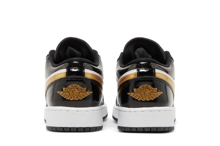 Buy Air Jordan 1 Low SE GS 'Gold Toe' - DR6970 071 - Black | GOAT