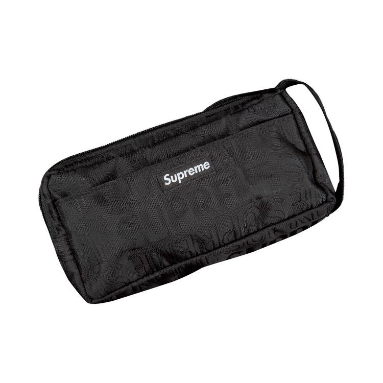 Buy Supreme Organizer Pouch 'Black' - SS19B14 BLACK | GOAT