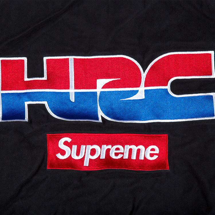 Buy Supreme x Honda Fox Racing Puffy Zip Up Jacket 'Black