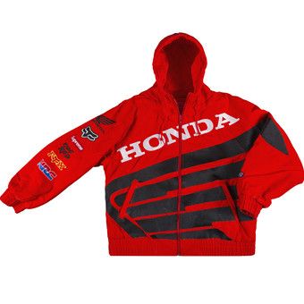 SUPREME19AW HONDA FOX Racingジャケット Sサイズ　赤 SUPREME19AW HONDA FOX Racingジャケット Sサイズ 赤 - メルカリ