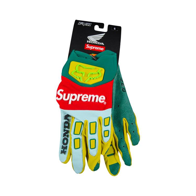 Buy Supreme x Honda Fox Racing Gloves 'Moss' - FW19A14 MOSS 