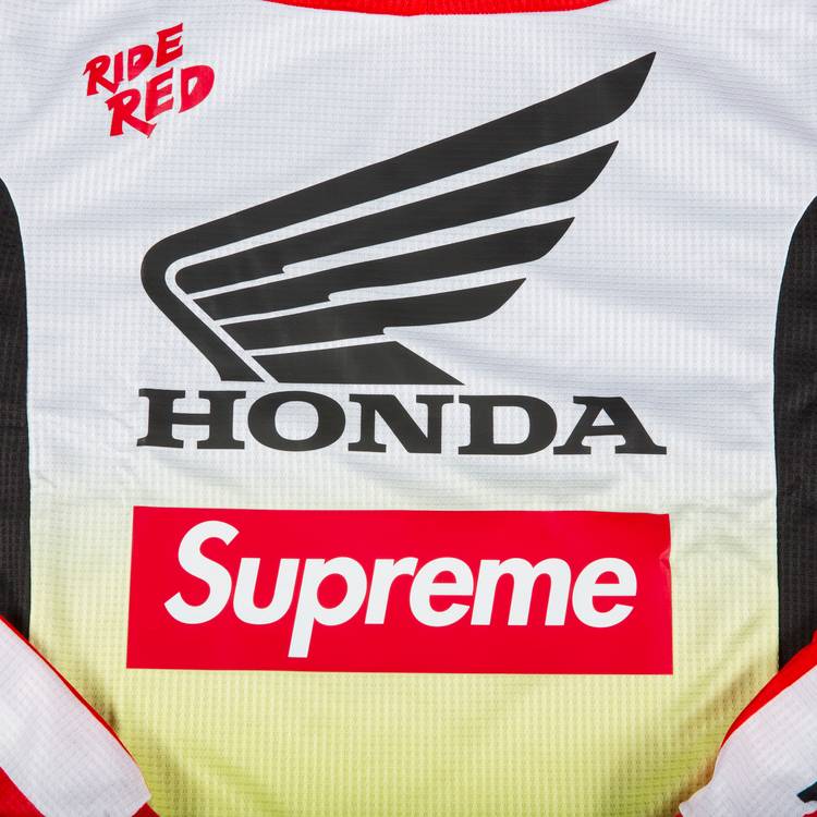 Buy Supreme x Honda Fox Racing Moto Jersey 'Red' - FW19KN3 RED