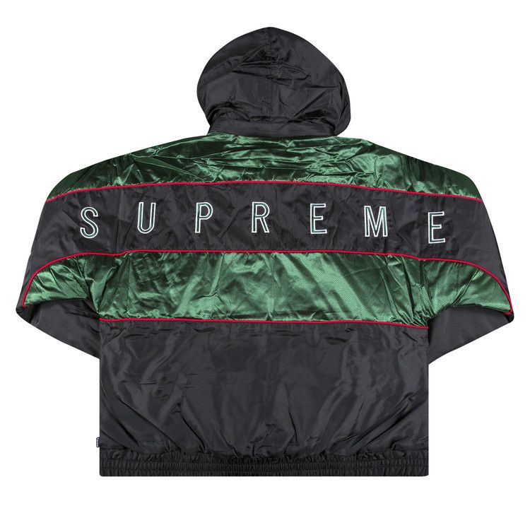 Buy Supreme Sports Piping Puffy Jacket 'Black' - FW19J73 BLACK | GOAT