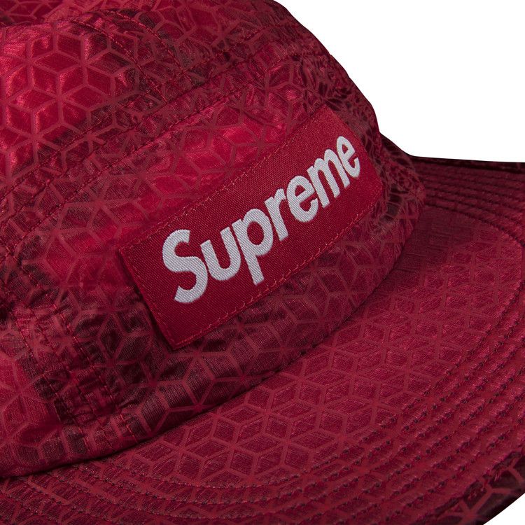 Buy Supreme Geometric Ripstop Camp Cap 'Red' - SS19H62 RED | GOAT