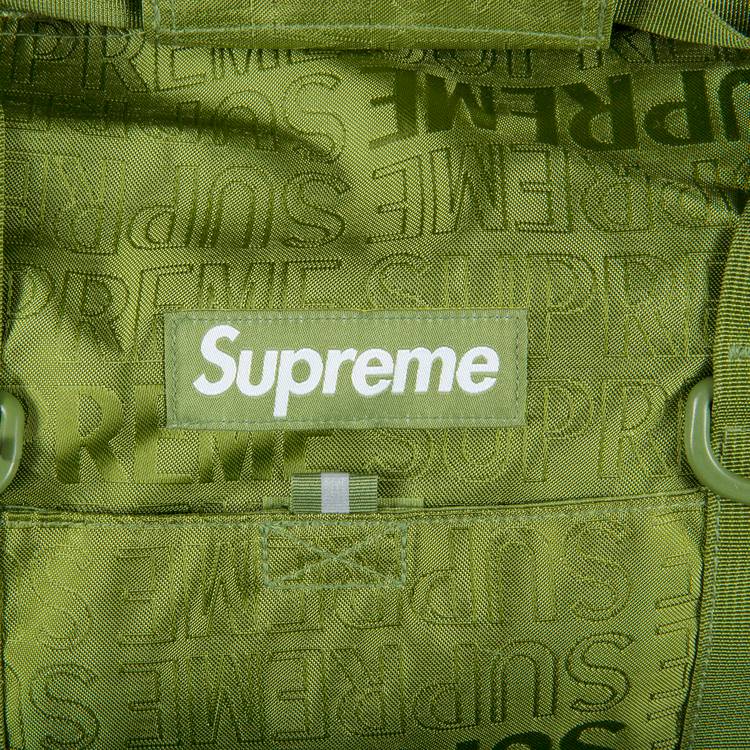 Supreme Shoulder Bag Olive SS19 Box Logo Cordura