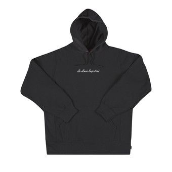 Buy Supreme Le Luxe Hooded Sweatshirt 'Black' - SS19SW61