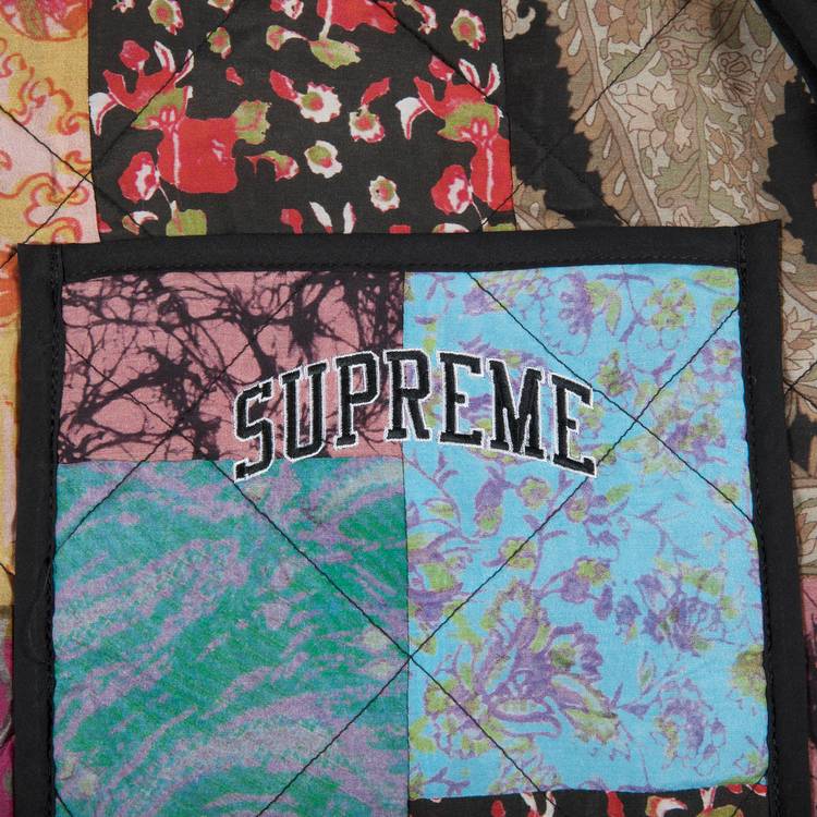Buy Supreme Reversible Patchwork Quilted Jacket 'Multi' - SS19J94