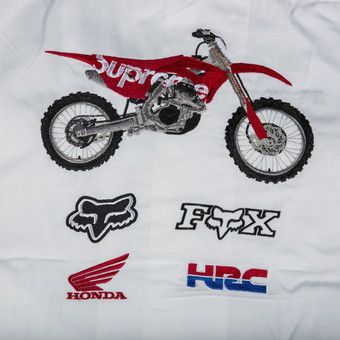 Buy Supreme x Honda Fox Racing Work Shirt 'White' - FW19S25 WHITE