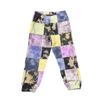 Buy Supreme Patchwork Tie Dye Sweatpant 'Tie Dye' - SS19SW80