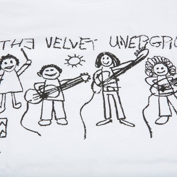 Supreme The Velvet Underground Drawing Tee Light Slate