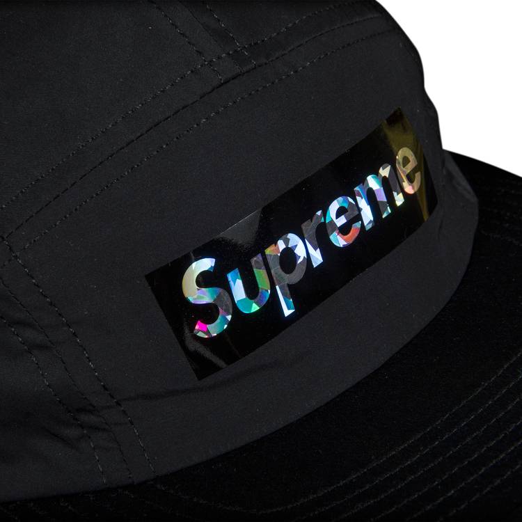 Buy Supreme Holographic Camp Cap 'Black' - SS19H21 BLACK