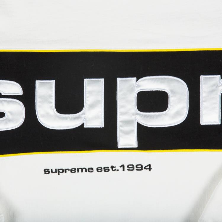 Buy Supreme Piping Crewneck 'White' - FW19SW53 WHITE | GOAT