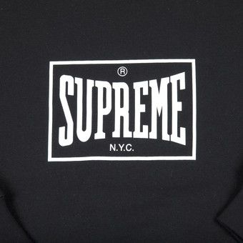 Supreme warm 2024 up crewneck black