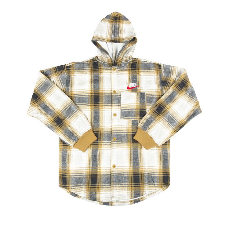 Nike plaid sweatshirt hotsell