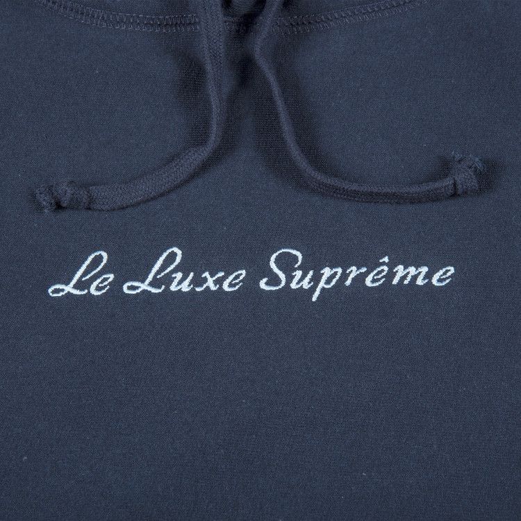 Supreme Le Luxe Hoodie Navy