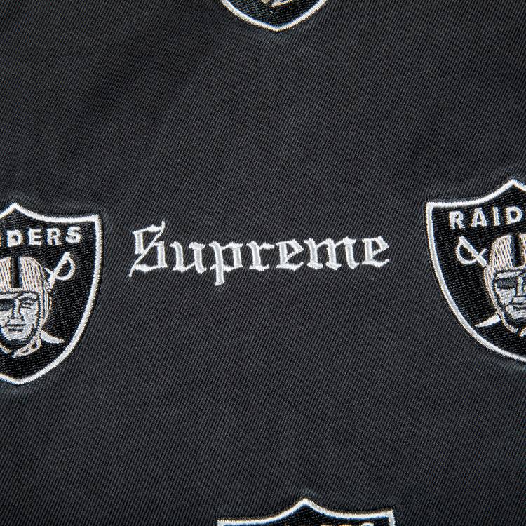 Buy Supreme x NFL Raiders '47 Embroidered Harrington Jacket 'Black' -  SS19J67 BLACK