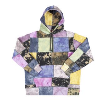 Patchwork tie hotsell dye hoodie