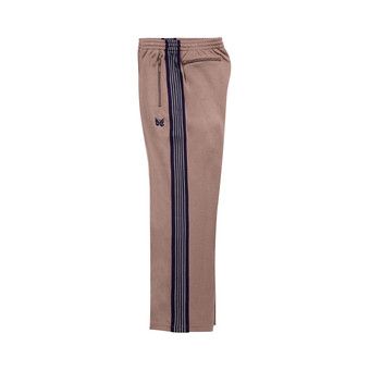 新品◼︎NEEDLES LQ230 NARROW TRACK PANT Taupe Needles Poly Smooth Narrow Track Pant - Taupe | Garmentory