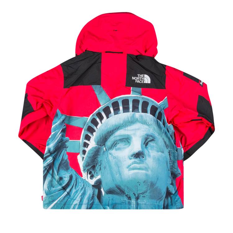 Supreme TNF Mountain Jacket FW 19 Statue of Liberty - Medium - Red