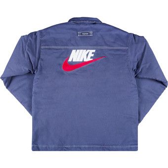 ジャケット・アウター Supreme NIKE Double Zip Work Jacket navy 587177_02.jpg.jpeg