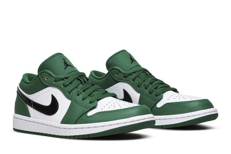 Buy Air Jordan 1 Low Pine Green 553558 301 GOAT