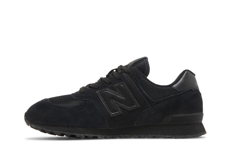 New Balance 574 Core Triple Black (GS) — foto 4