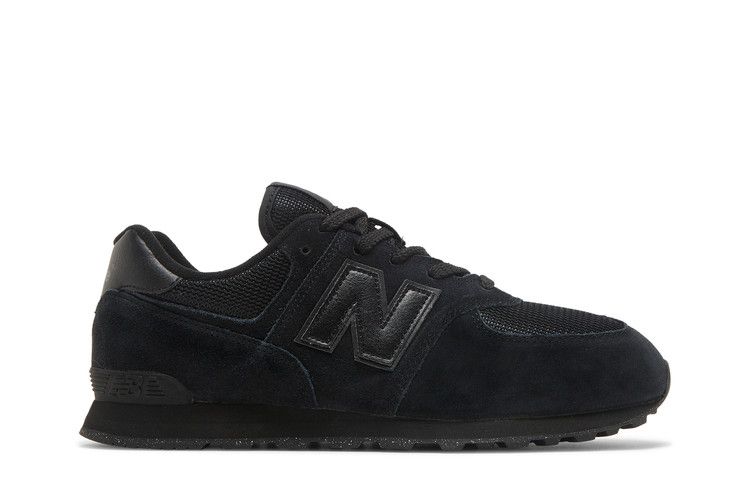 New Balance 574 Core Triple Black (GS) — foto 2
