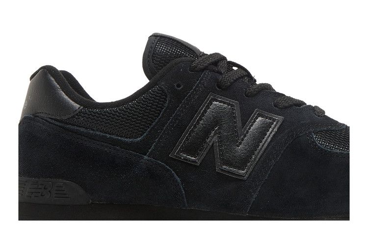 New Balance 574 Core Triple Black (GS) — foto 3