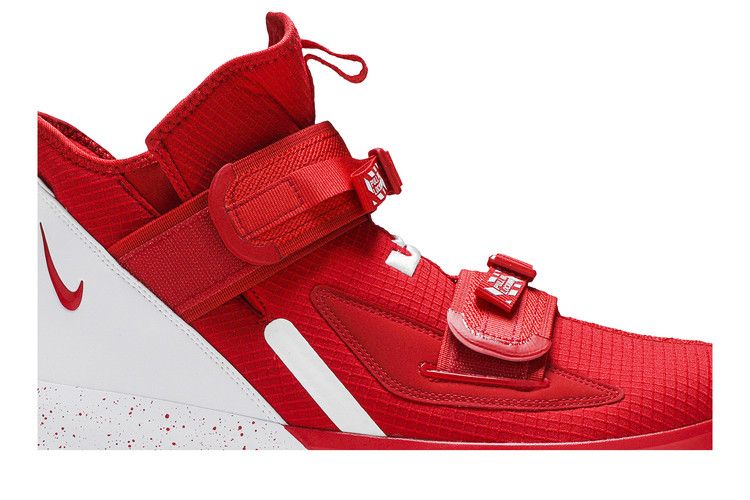 Lebron soldier 13 red best sale and black