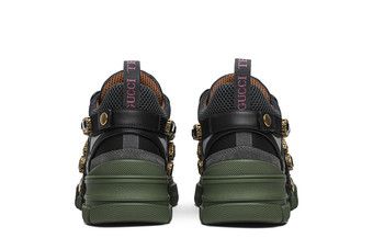 Gucci Wmns Flashtrek Crystals 'Green'