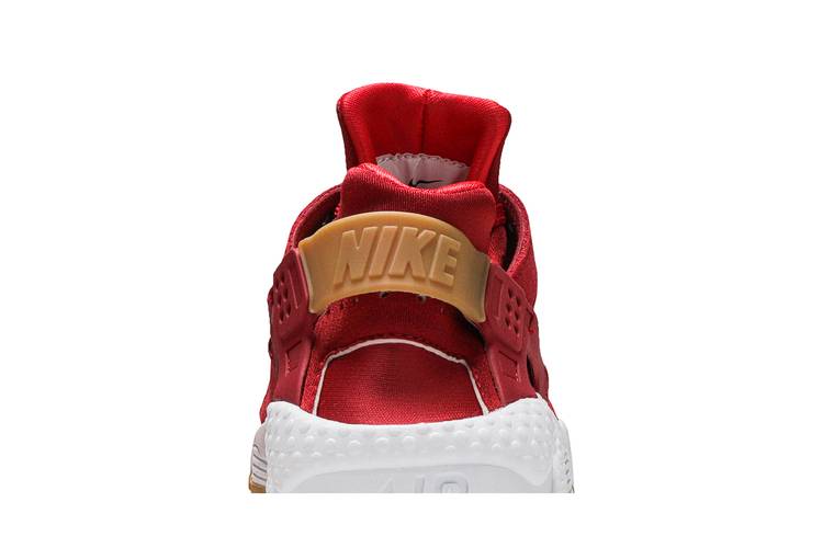Nike Womens Air Huarache Run Shoes - Size 11.5 - Gym Red/Gym Red