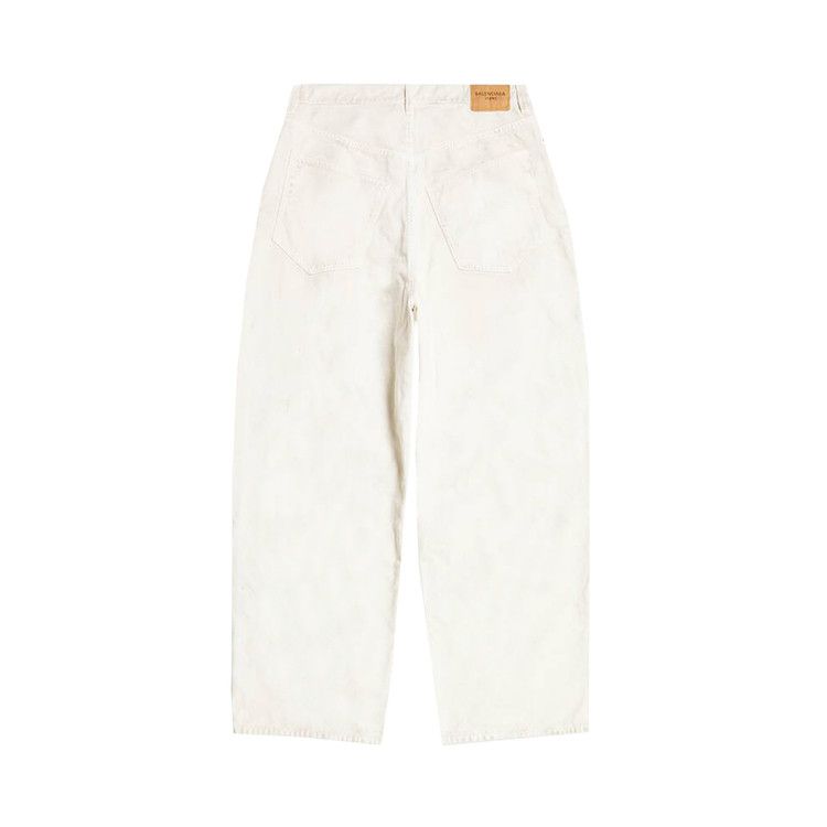 Buy Balenciaga Large Baggy Jeans 'Dirty Cream' - 719341 TNW03 9036