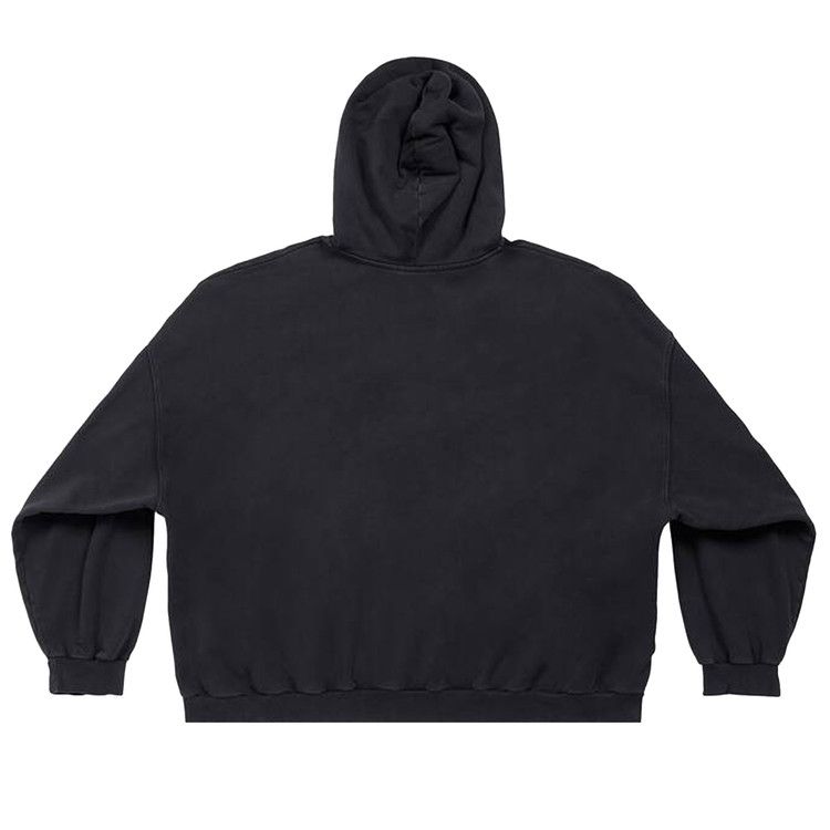 Balenciaga Large Fit Hoodie Black/White