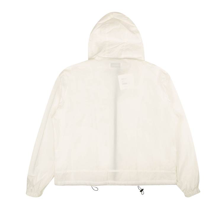 Buy Ambush Logo Hooded Zip Up Hoodie Jacket 'White' - 12112022 0