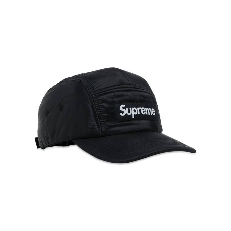 Supreme Quilted Liner Camp Cap 'Black'