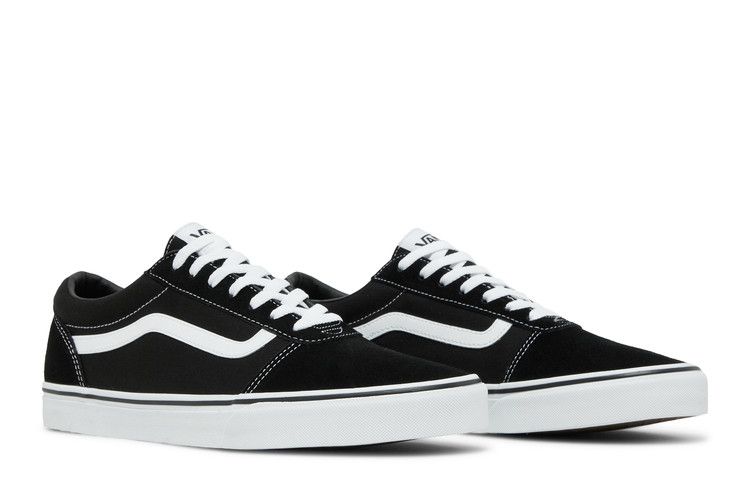 Vans Ward Suede Canvas Black White
