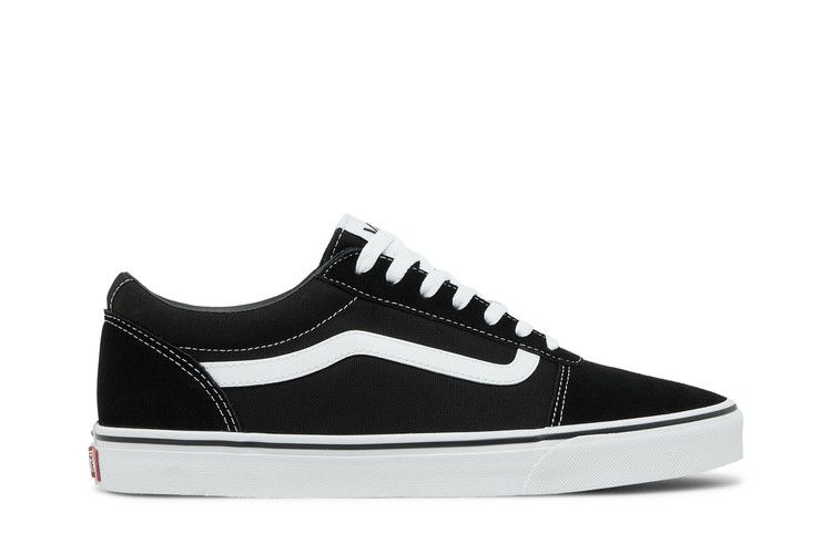 Ward Suede Canvas 'Black White' — foto 2