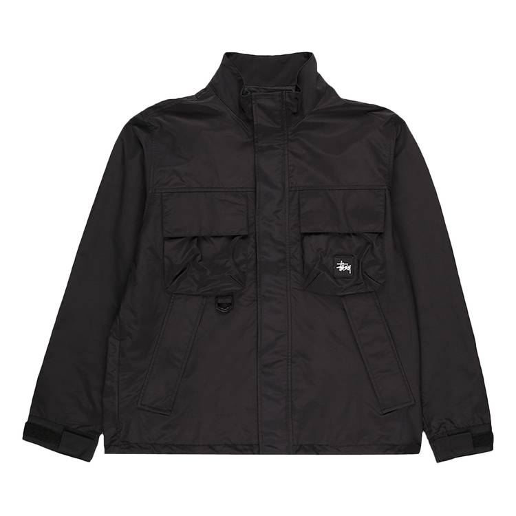 Buy Stussy Cargo Jacket 'Black' - 115500 BLAC | GOAT