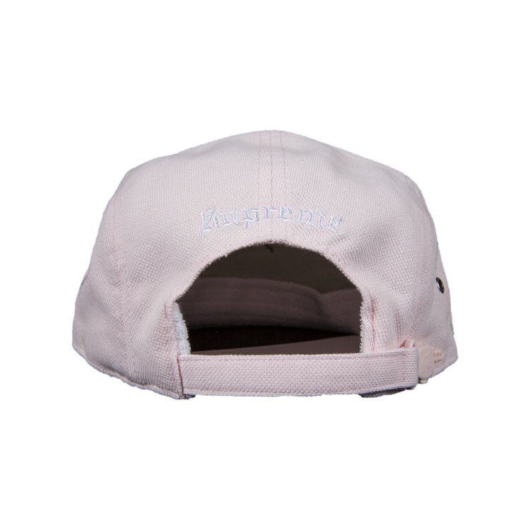 Buy Supreme x Lacoste Pique Knit Camp Cap 'Pink' - SS17H1 PINK | GOAT