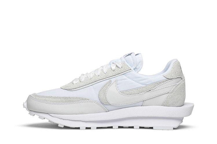 Sacai x nike ldwaffle hotsell white nylon