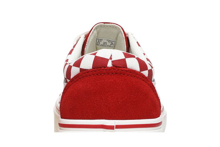 Vans Bold Ni Red Checkerboard
