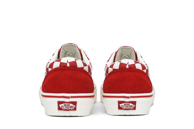Vans Bold Ni Red Checkerboard