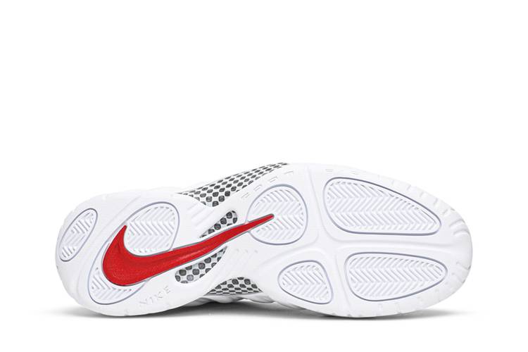 Nike Air FOAMPOSITE PRO CHROME WHITE SIZE 9.5 🔥RARE🔥