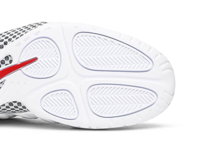 Nike Air FOAMPOSITE PRO CHROME WHITE SIZE 9.5 🔥RARE🔥