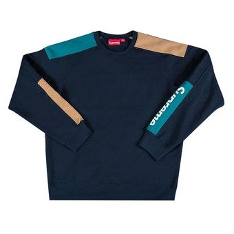 Buy Supreme Formula Crewneck 'Navy' - SS19SW17 NAVY | GOAT