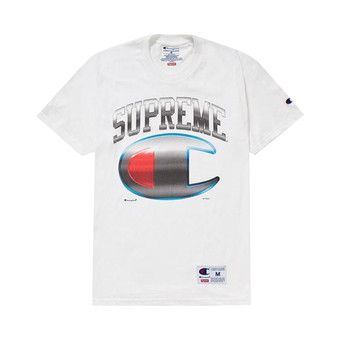 19ss Supreme champion Chrome tee tシャツ XL Supreme Champion Chrome S S Top (SS19) - $48