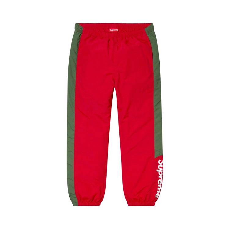 Supreme Side Logo Track Pant 'Red'