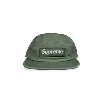 Buy Supreme Military Camp Cap 'Olive' - FW19H15 OLIVE | GOAT