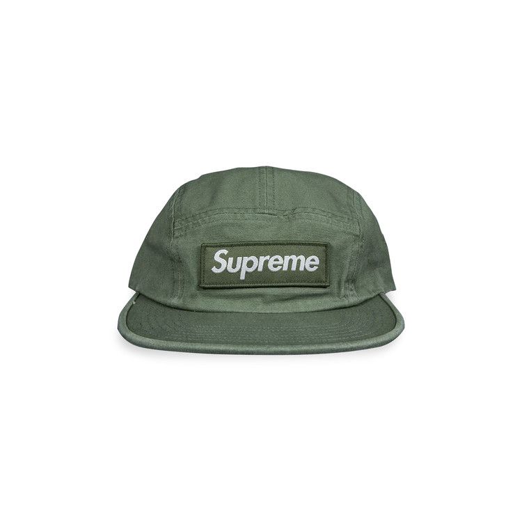 Buy Supreme Military Camp Cap 'Olive' - FW19H15 OLIVE | GOAT IT